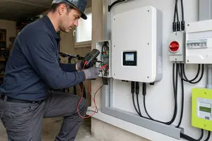 Connectiques, fixations et onduleur