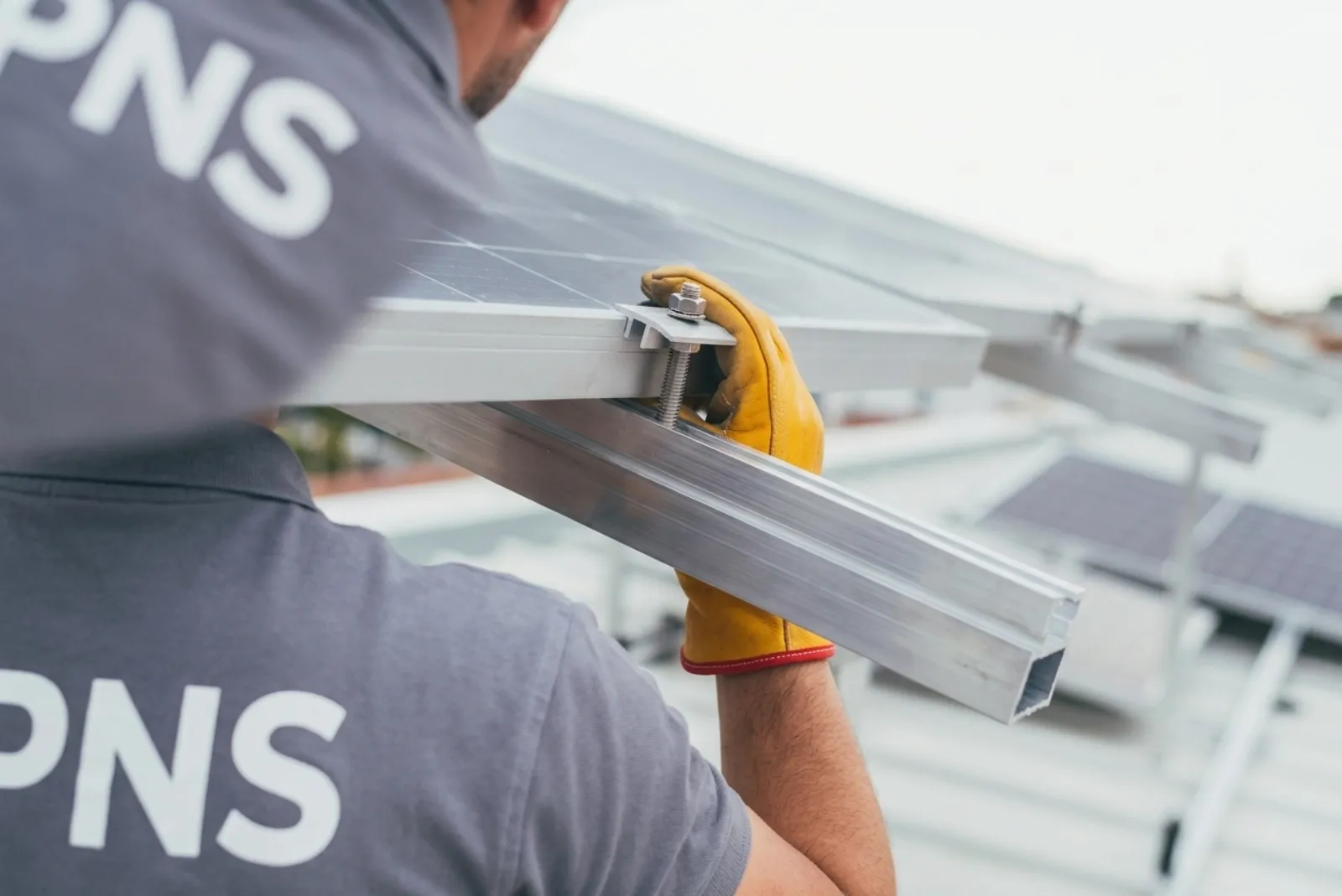 Installation photovoltaïque dans l'Indre-et-Loire